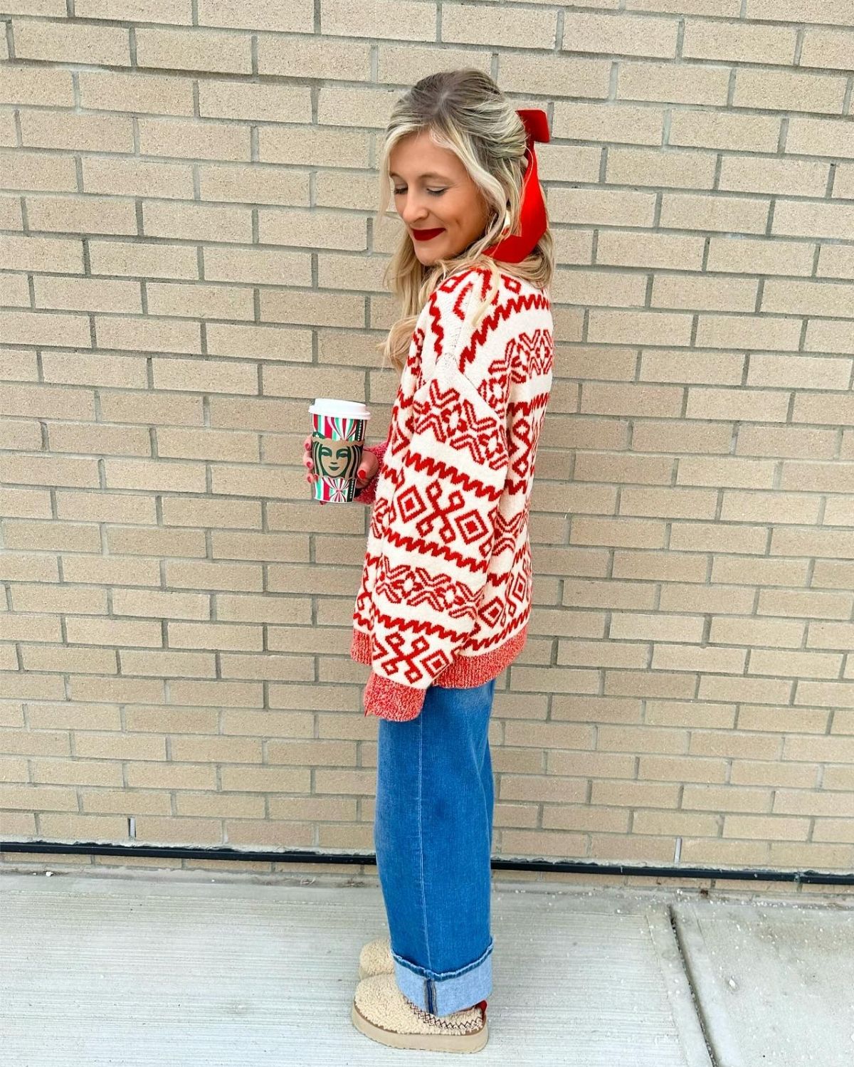 Cute and Cozy Christmas Fit