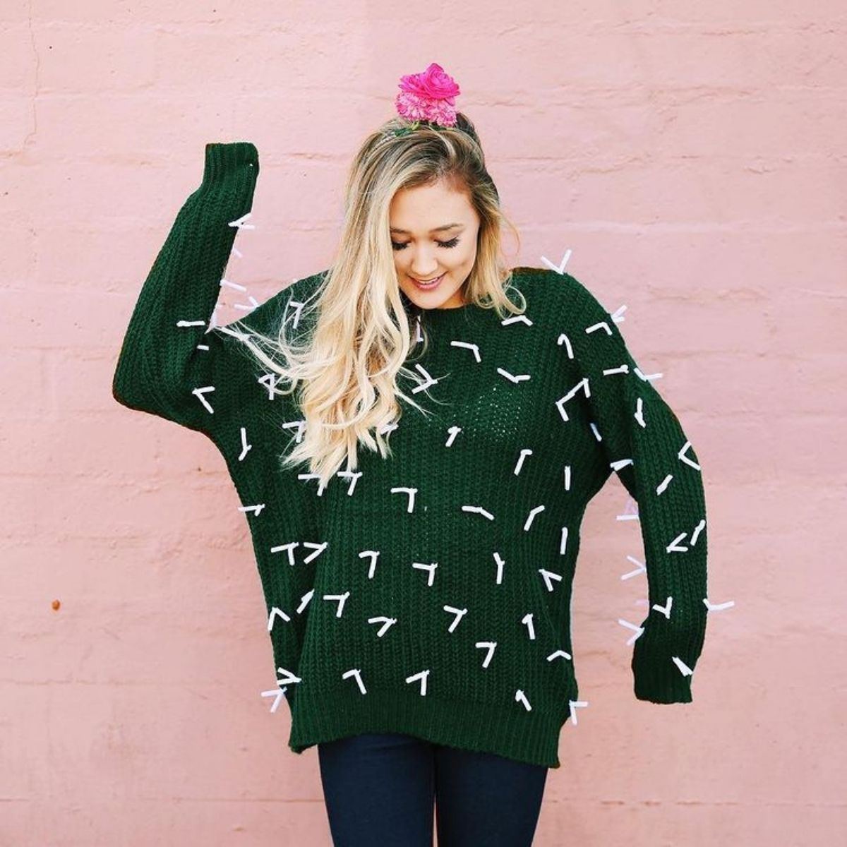 Halloween cactus costume