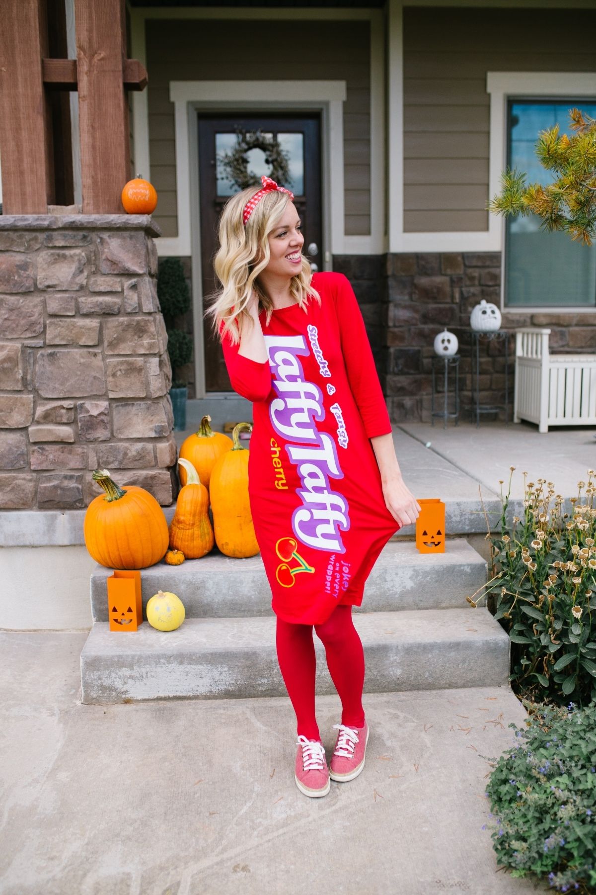 Modest Laffy Taffy Halloween costume