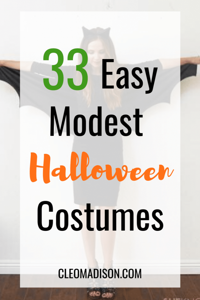 modest halloween costumes