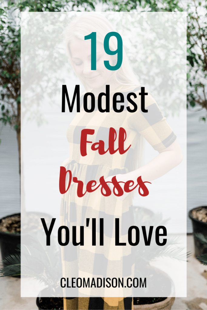 modest fall dresses