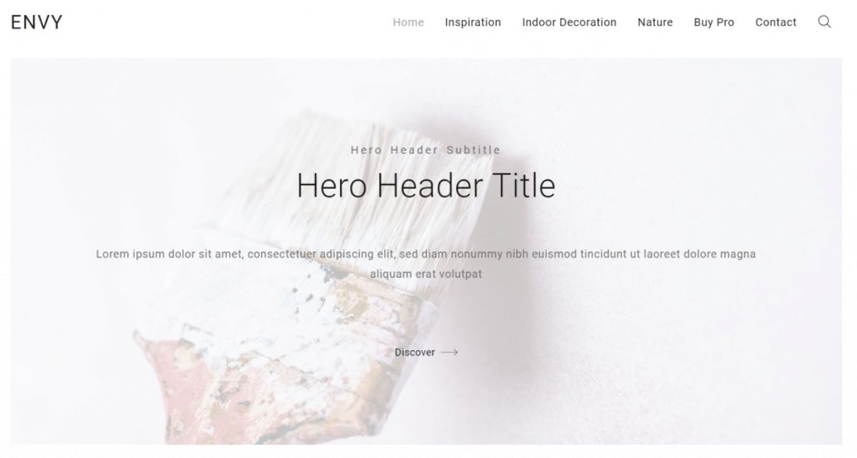 Envy is a free wordpress theme perfect for fashion blogs