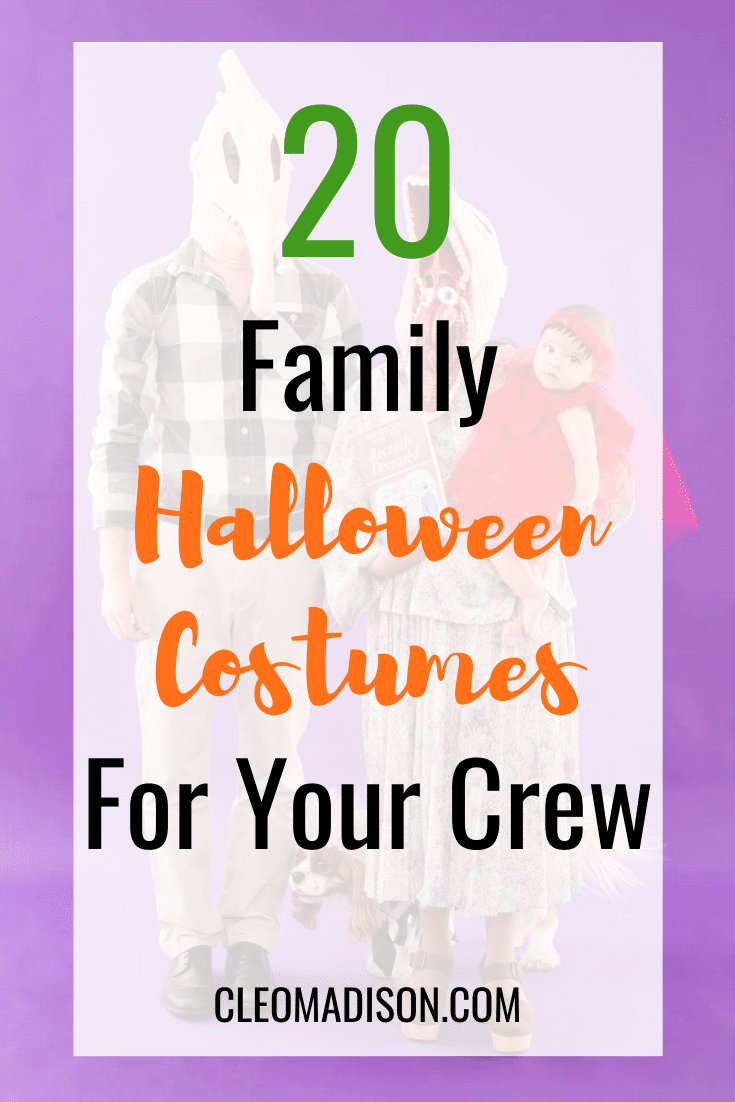 family halloween costumes