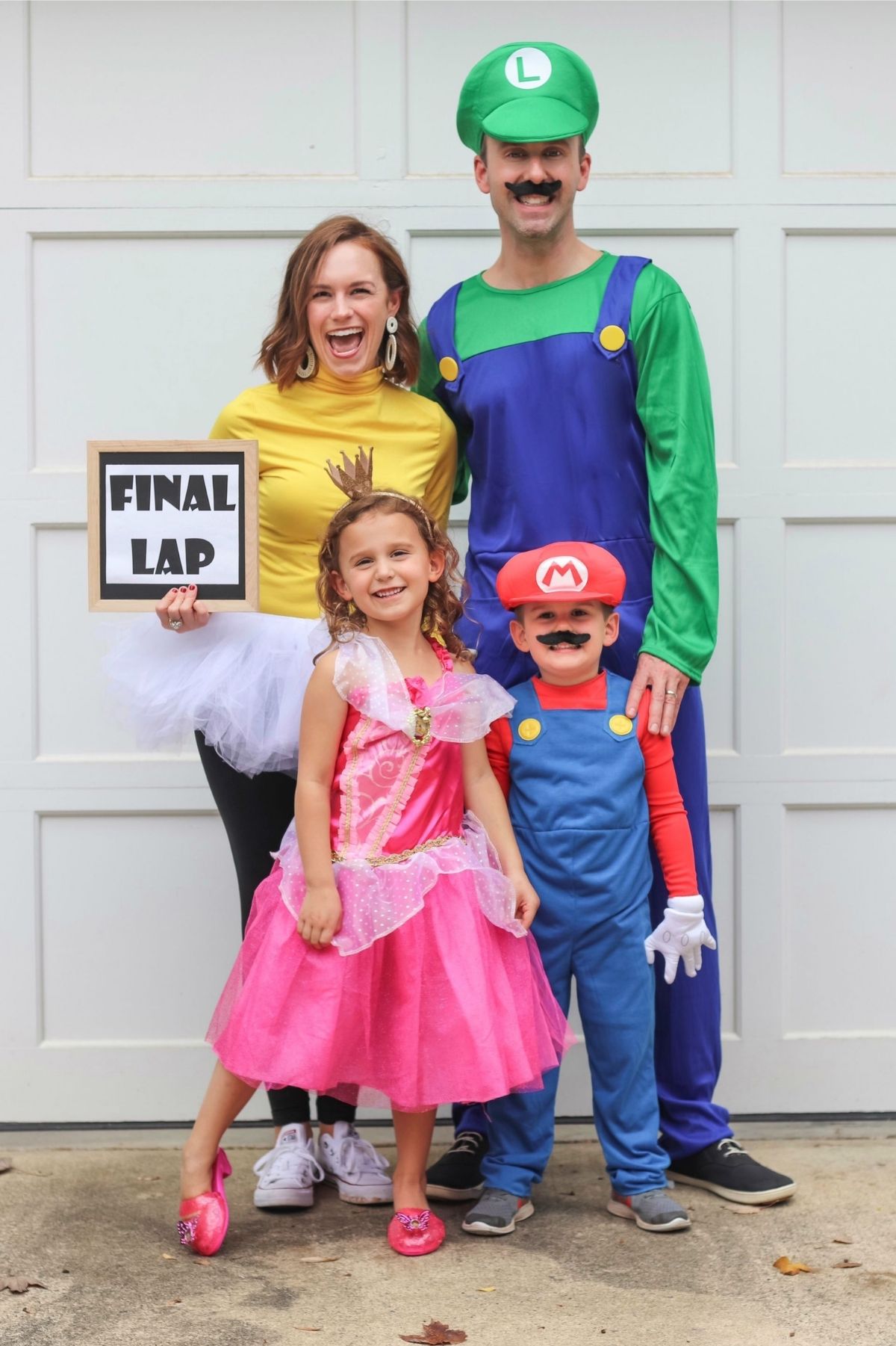 family mario kart costumes