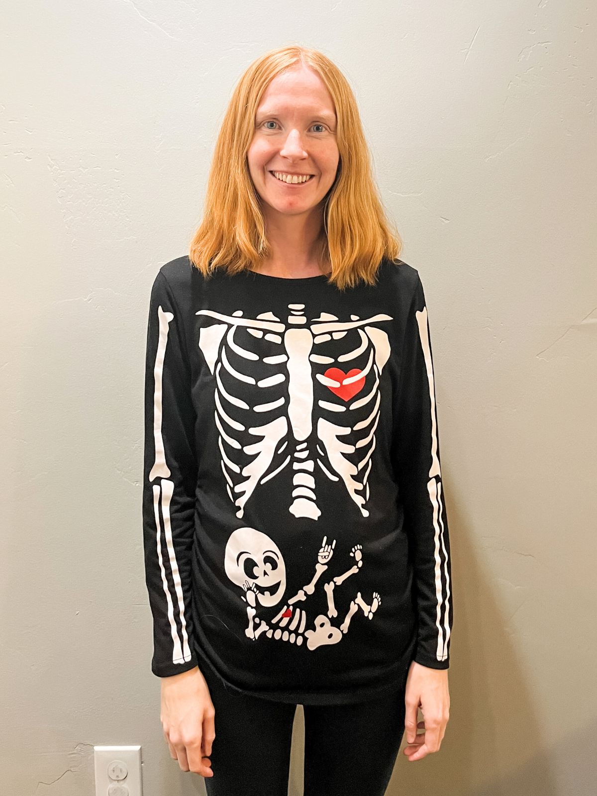 maternity skeleton costume