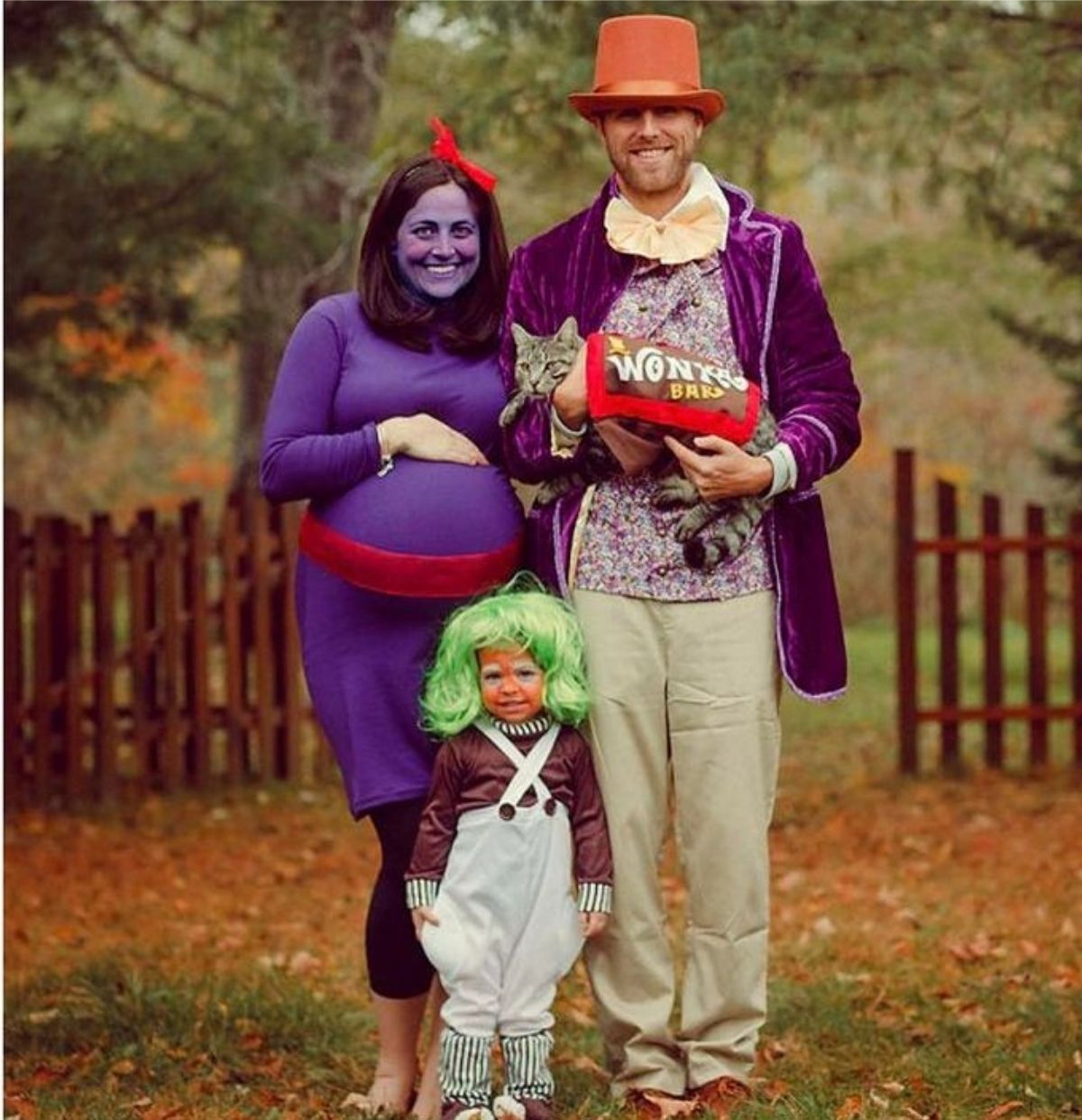 Violet Beauregarde pregnant costume