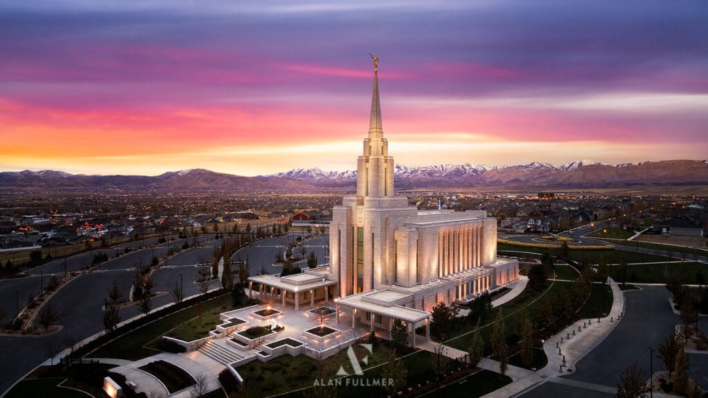 Oquirrh Mountain LDS temple