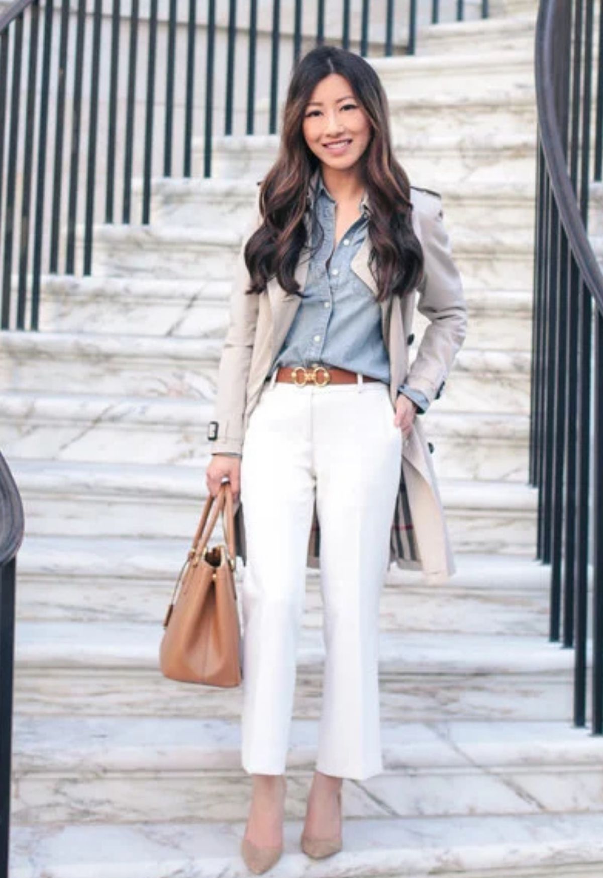 With A Trench Coat