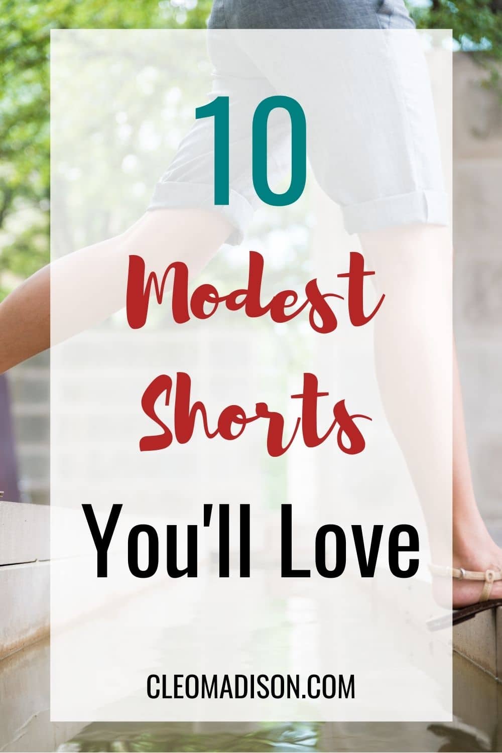 modest shorts