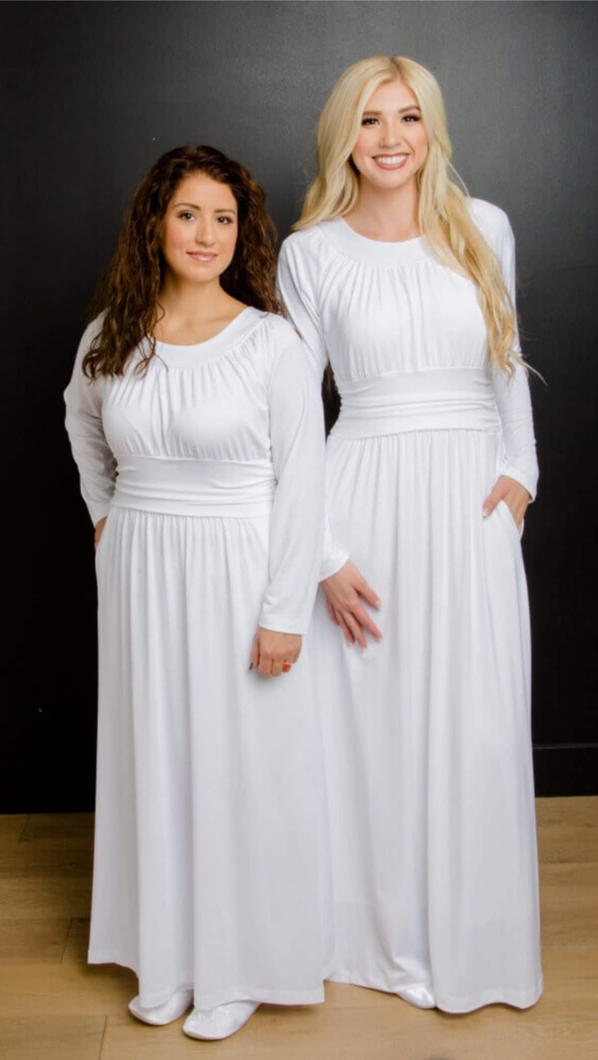LDS temple dresses from White Elegance