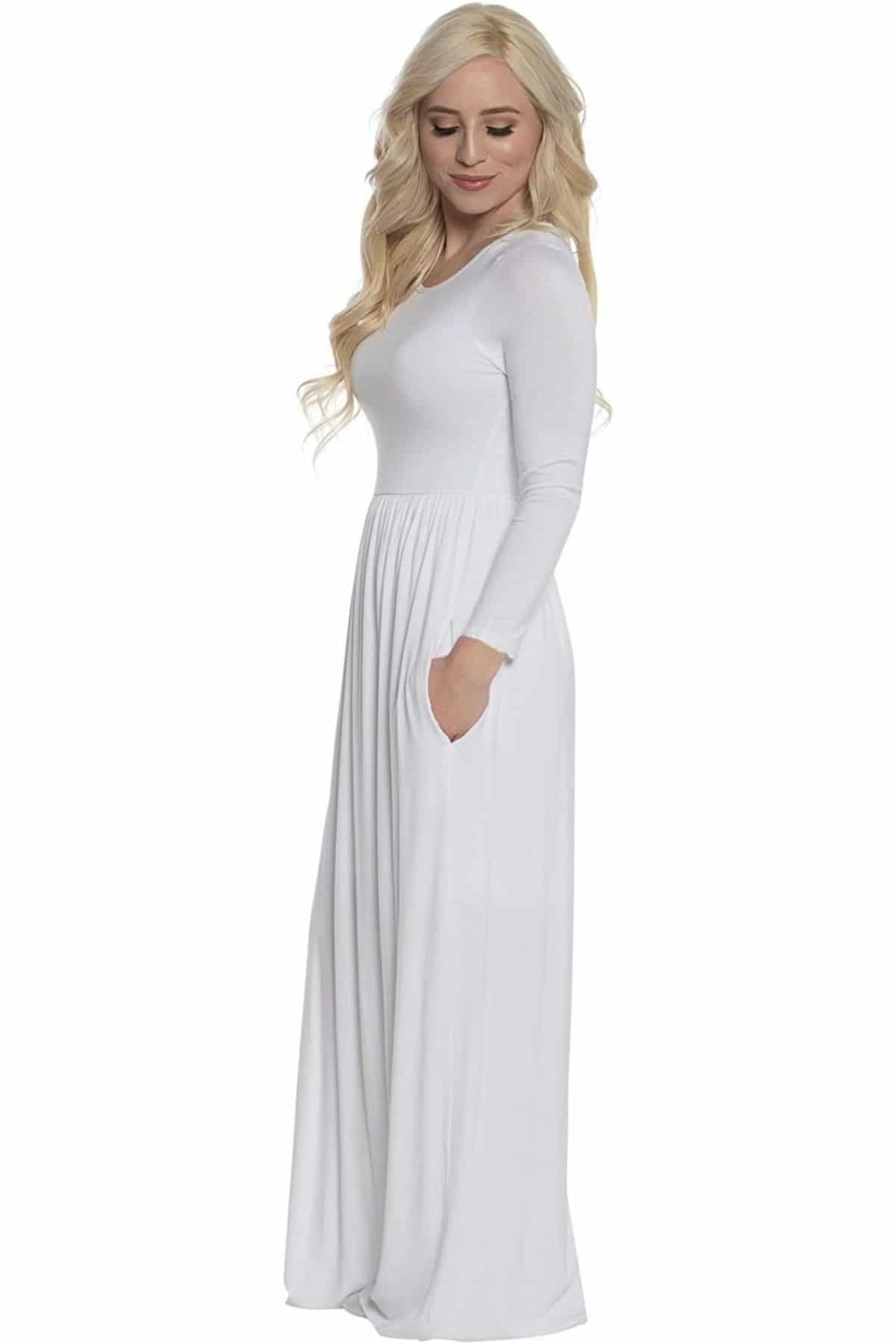LDS temple dresses from Jen Clothing