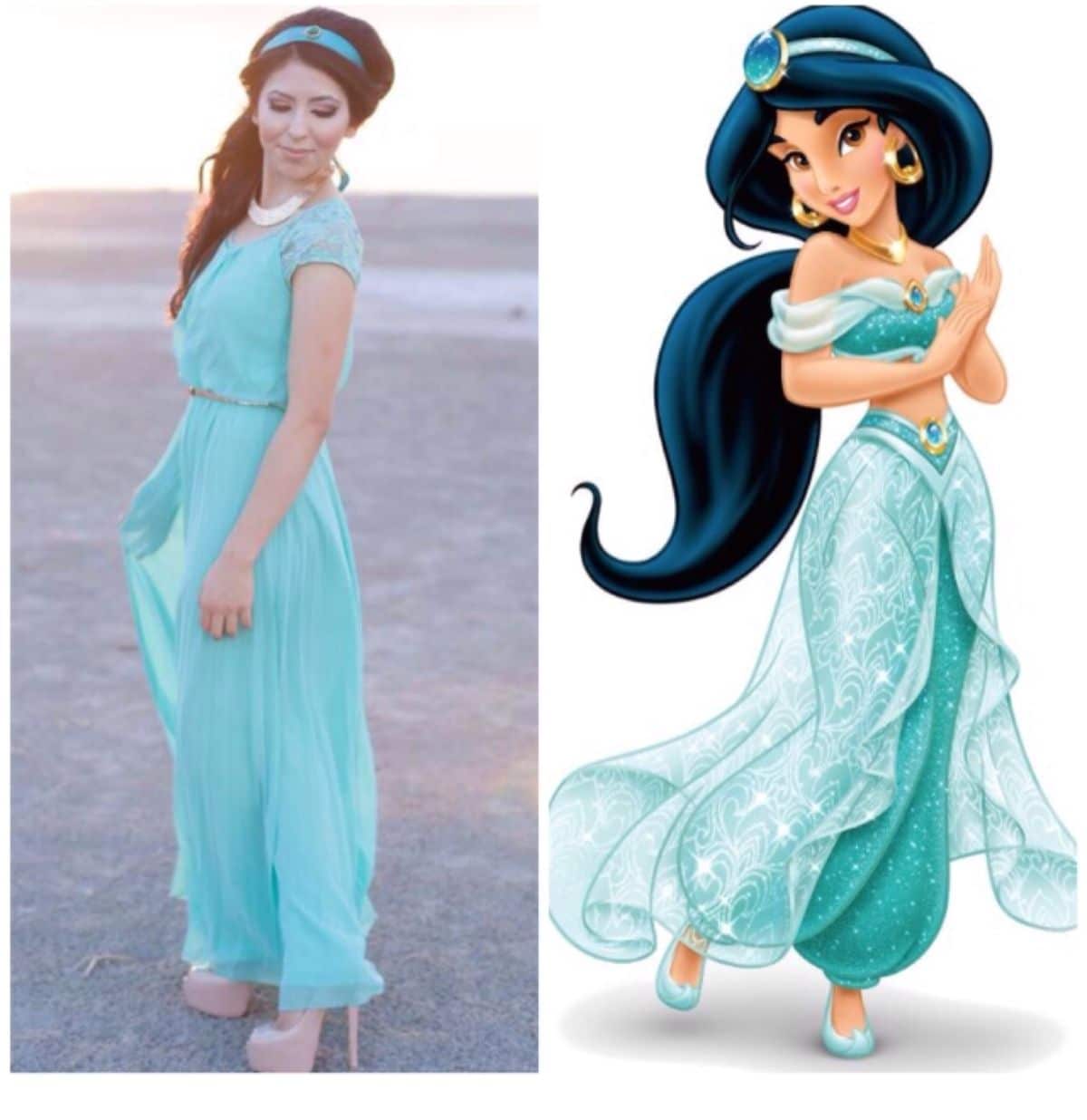 modest jasmine costume