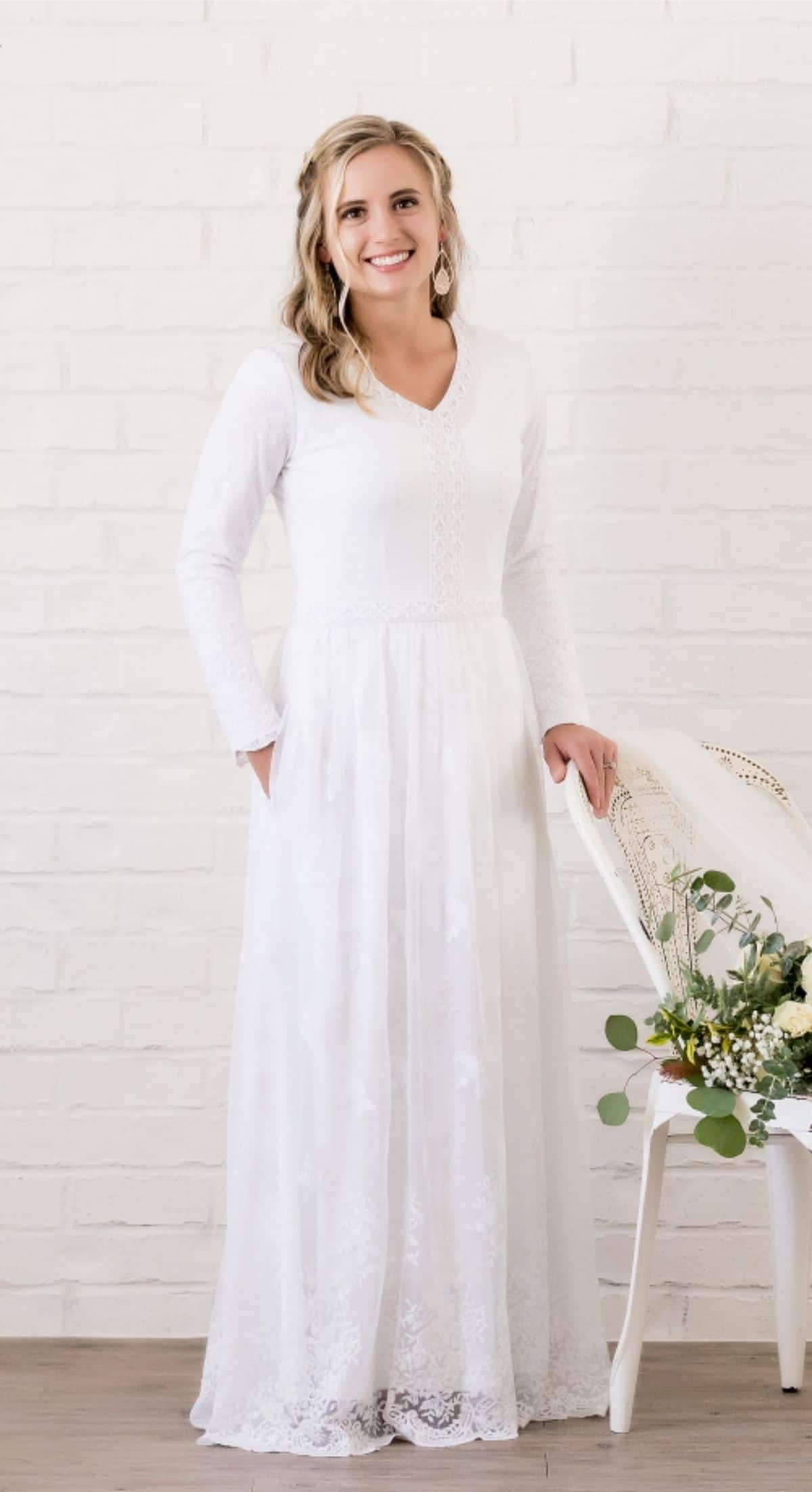 10 Elegant LDS Temple Dresses You'll ...