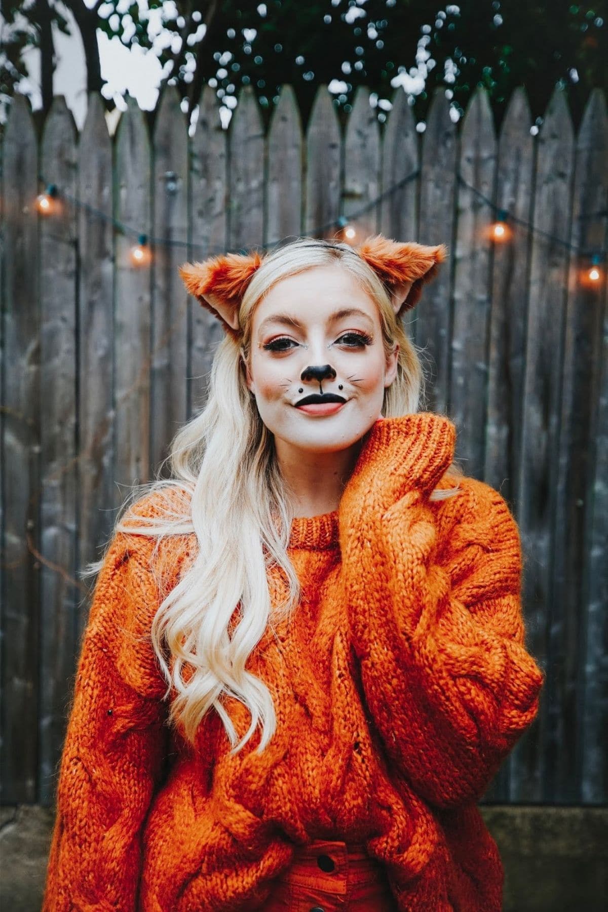 modest fox costume