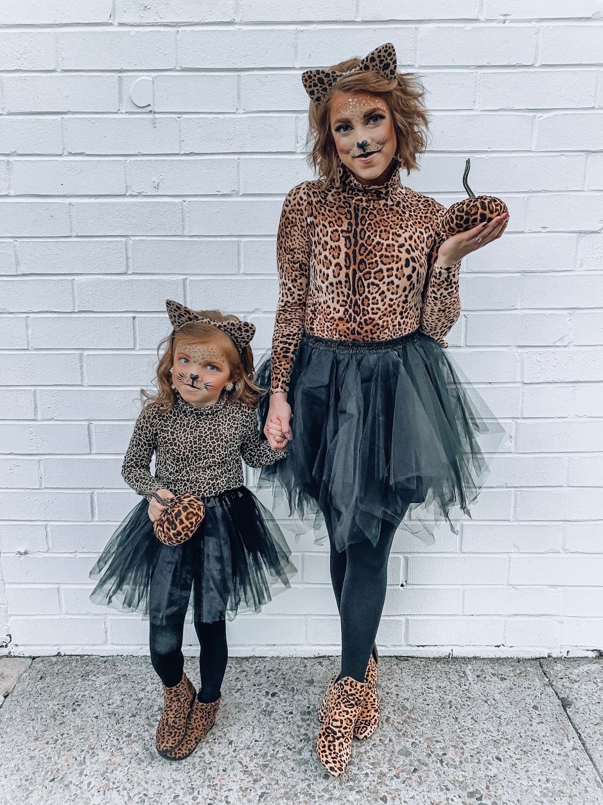 mommy and me leopard costumes