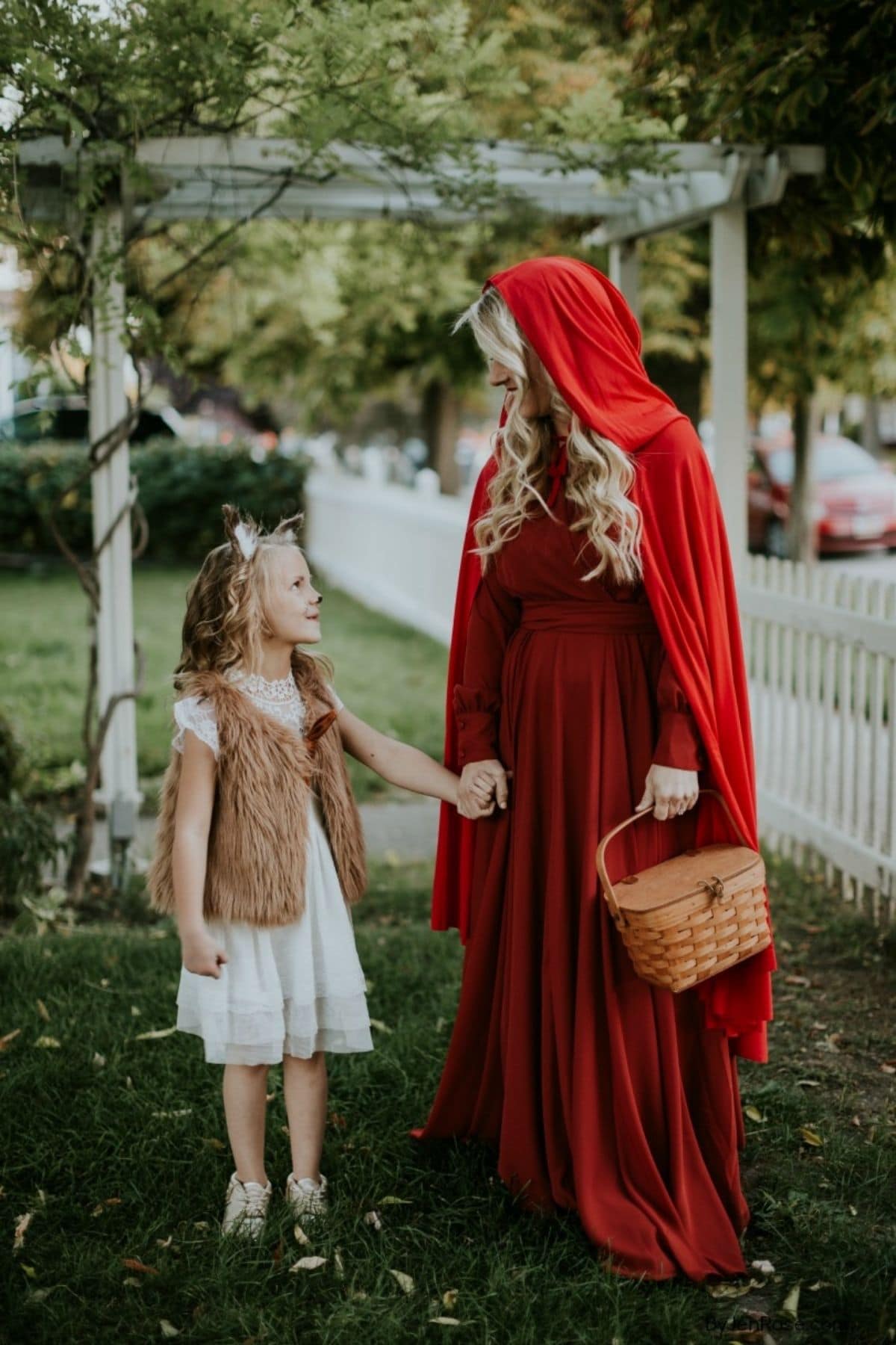 Little Red Riding Hood and Wolf costumes