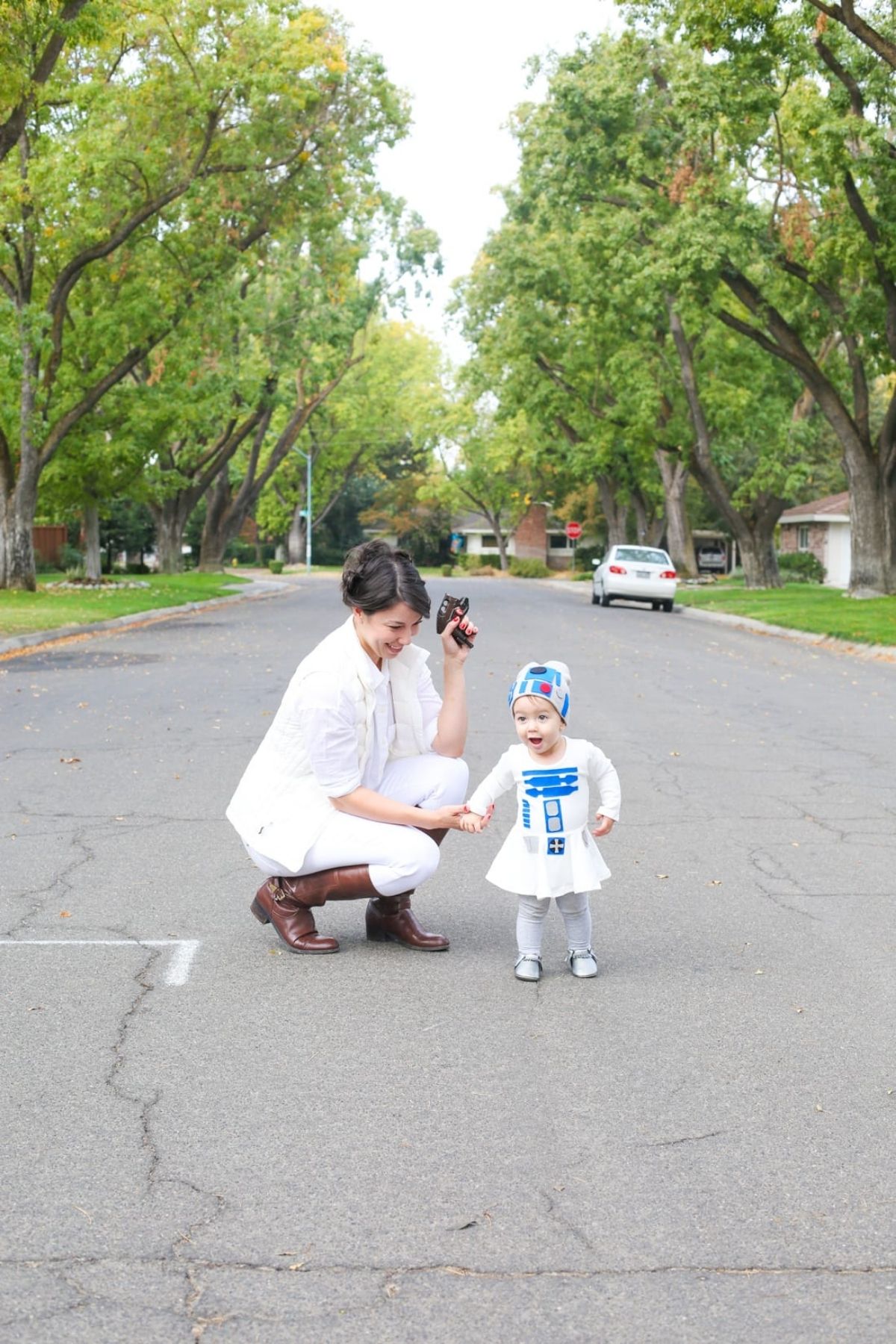 Leia and R2D2 costumes