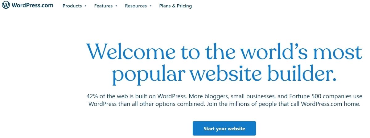 wordpress.com is a free blogging platform