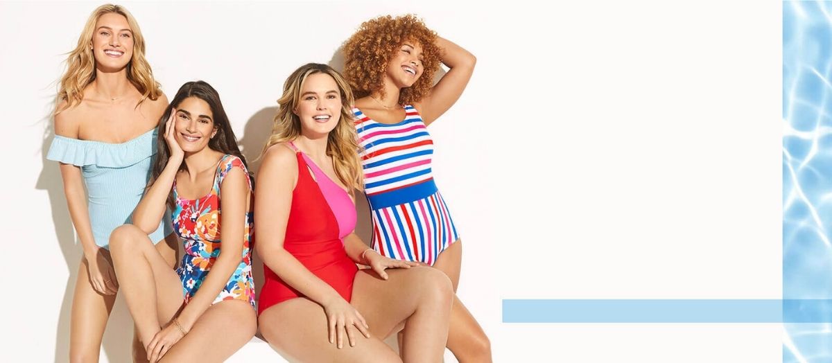 lands end swimwear