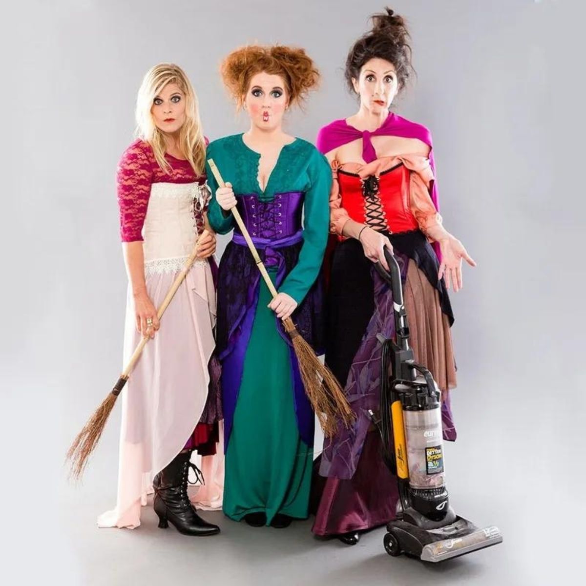 Sanderson Sisters dressed up for Halloween from Britco