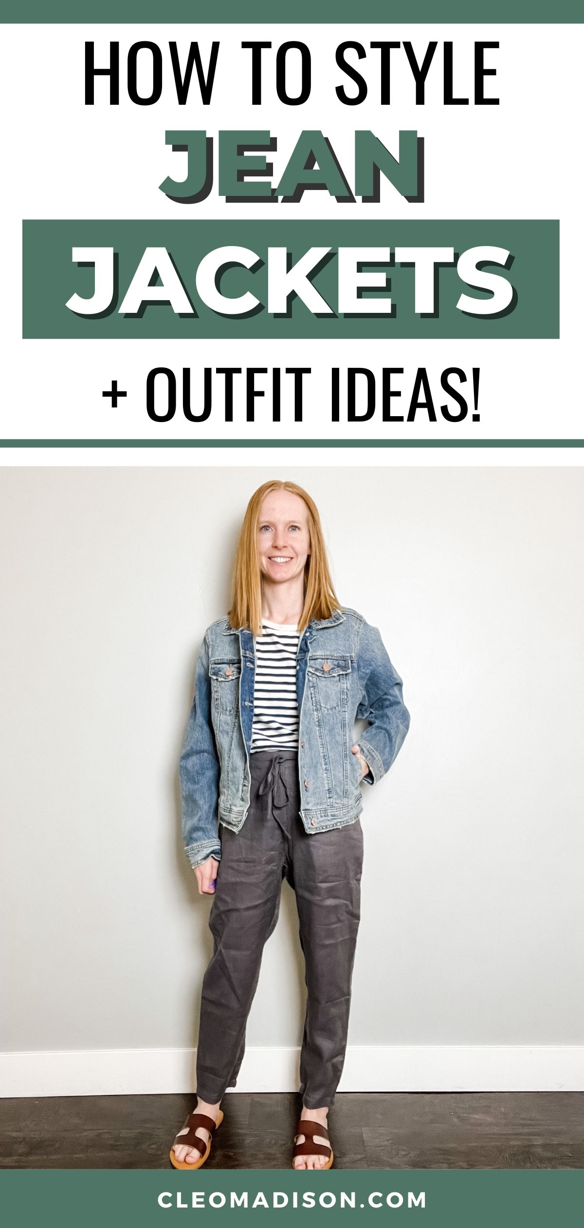 how to style jean jackets