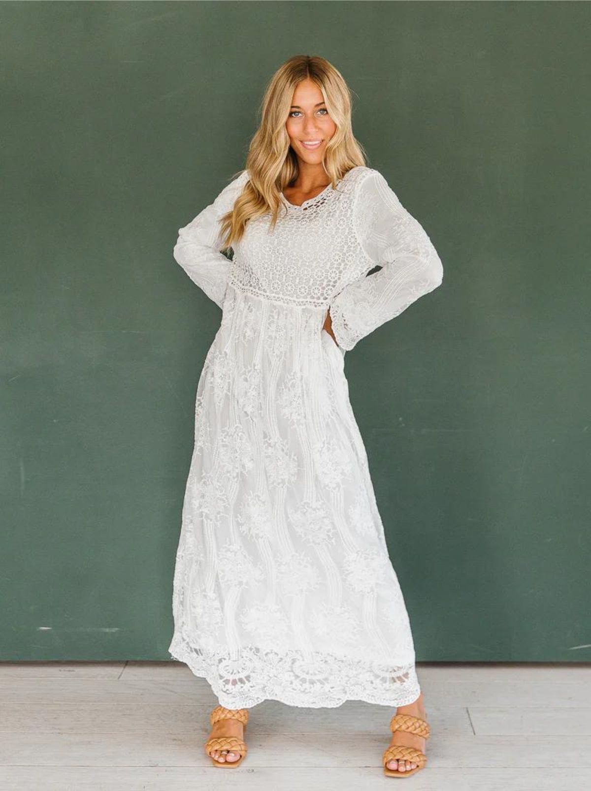 lds temple dress with pockets