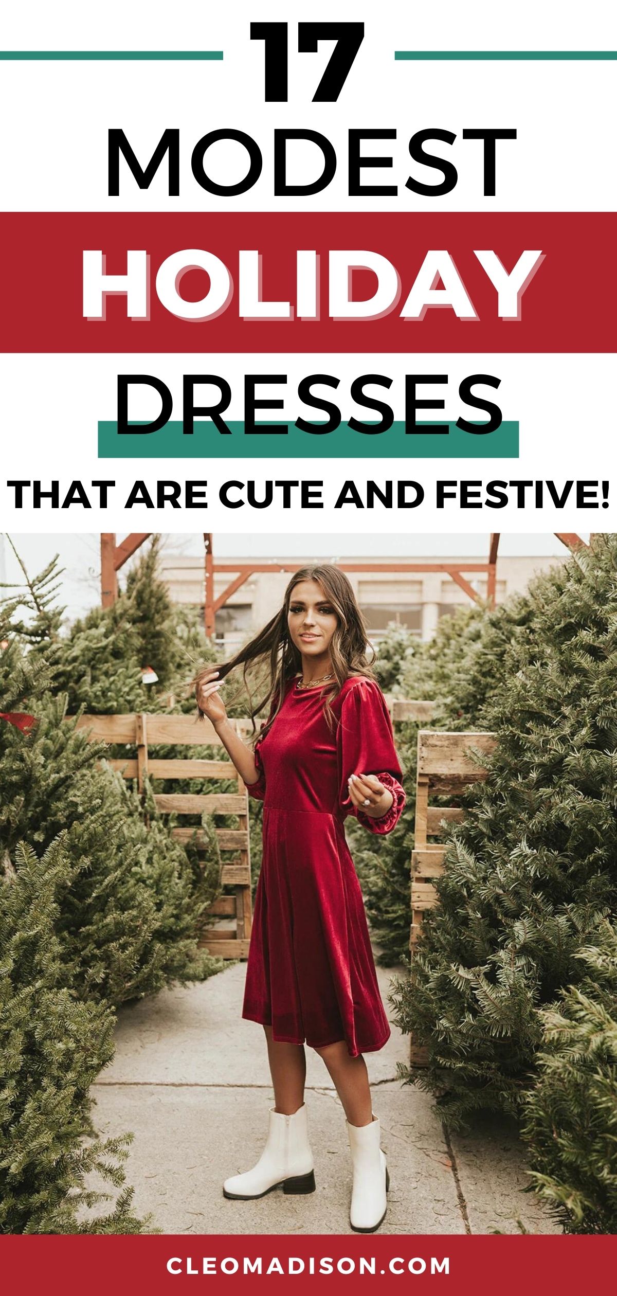 modest holiday dresses