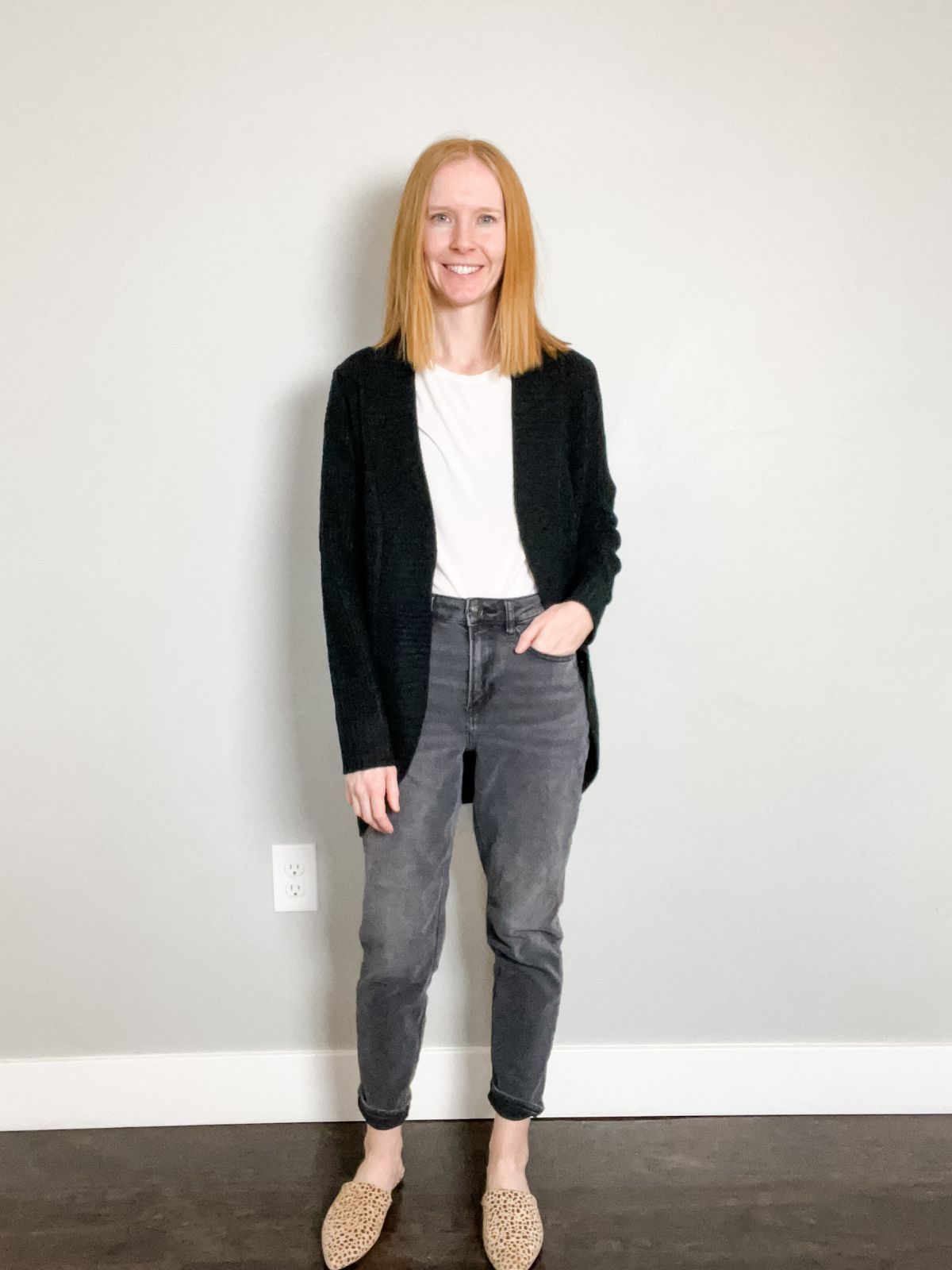 How To Style A Black Cardigan - Cleo Madison