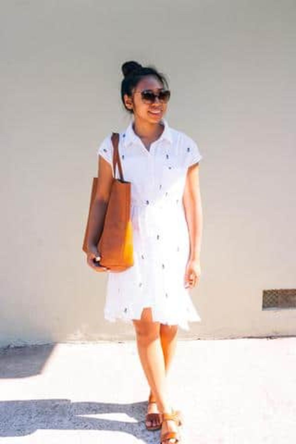 Styling a sheer dress with a cami under it