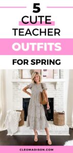 8 Comfortable & Professional Spring Teacher Outfits - Cleo Madison
