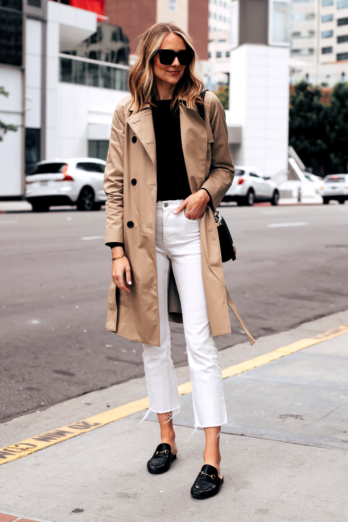 Tan Trench Coat Outfit