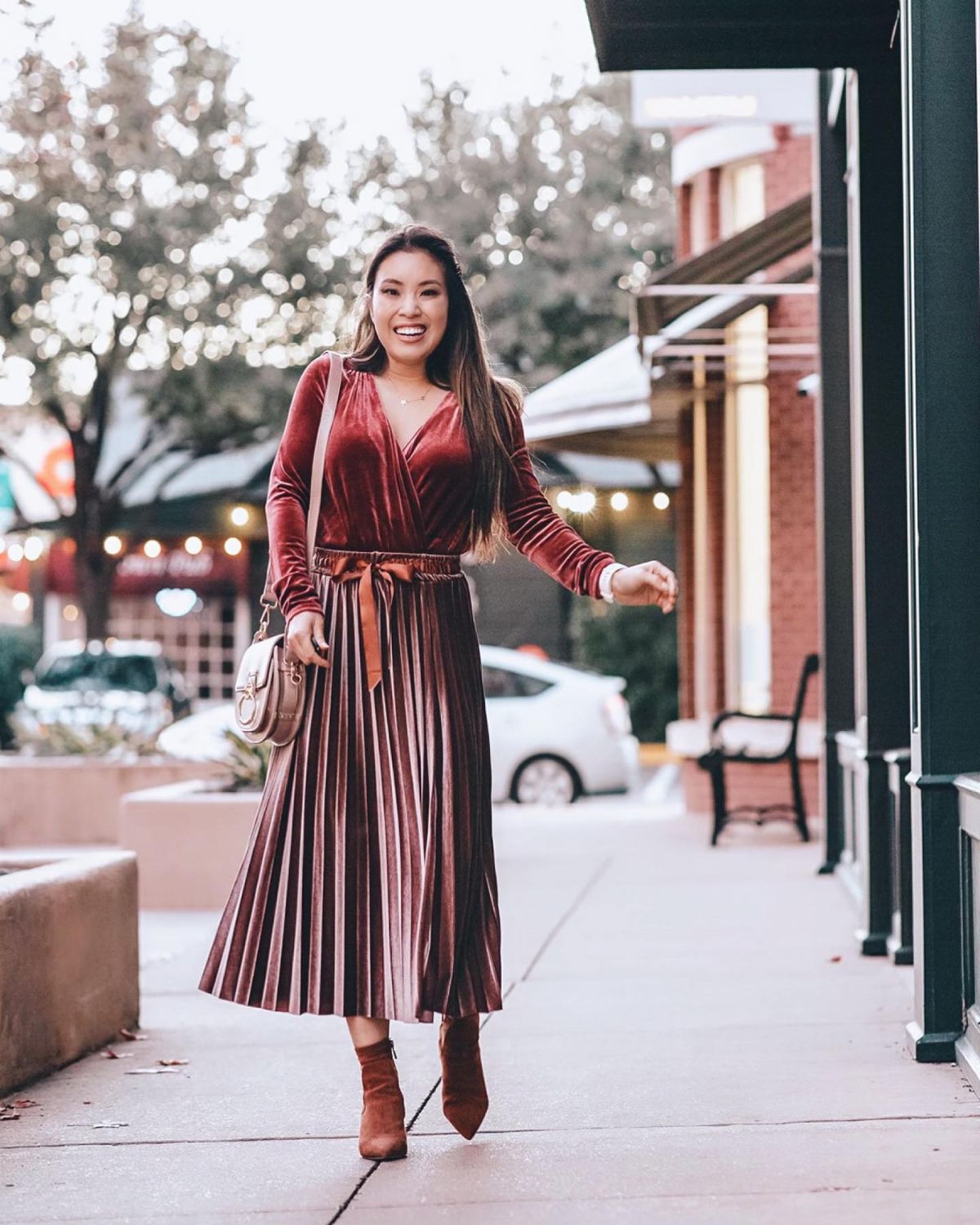 Velvet Christmas Outfit