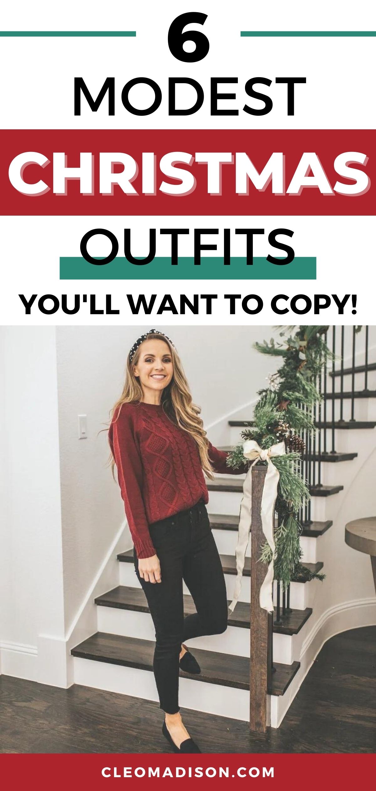 modest christmas outfits