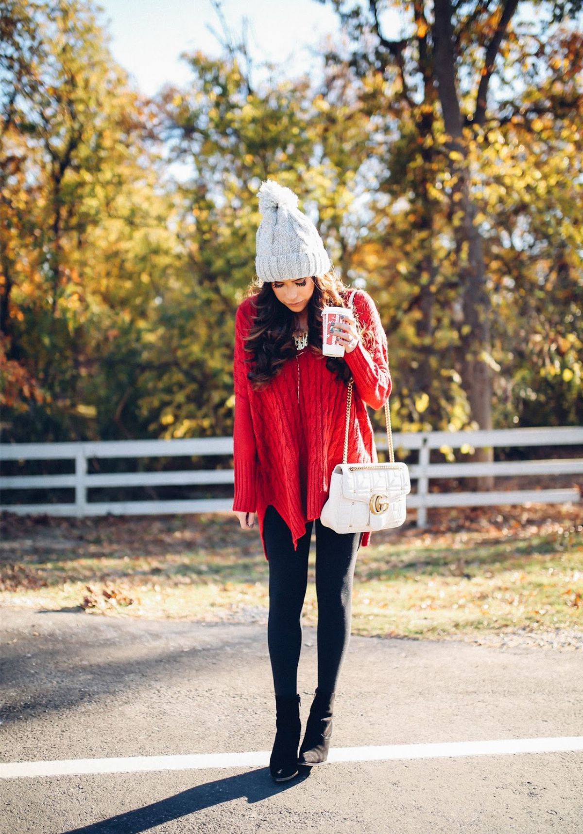 Cozy Christmas Legging Outfit