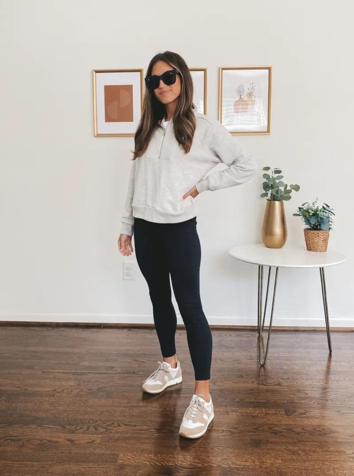 Cozy Modest Workout Outfit