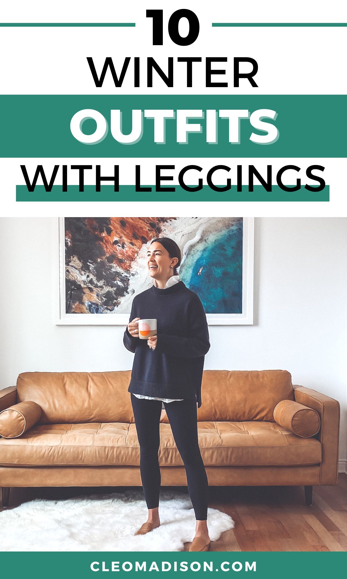 winter outfits with leggings