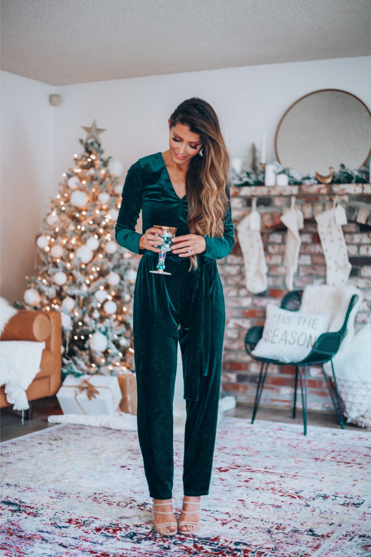 Green Jumpsuit Outfit