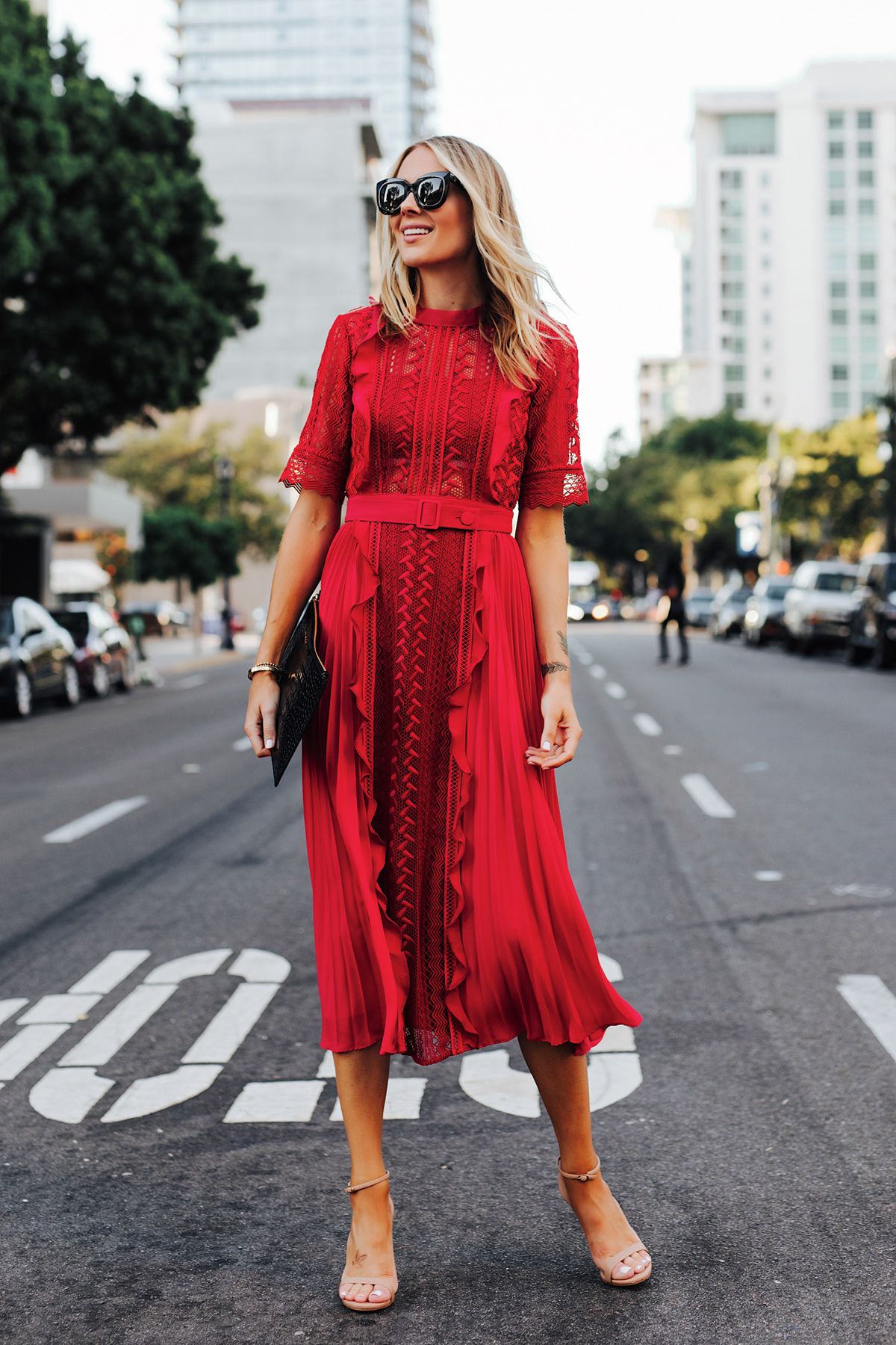 Red Dress Outfit