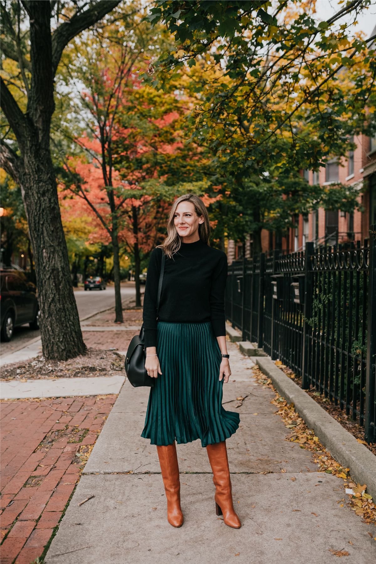 Skirt With Boots Outfit