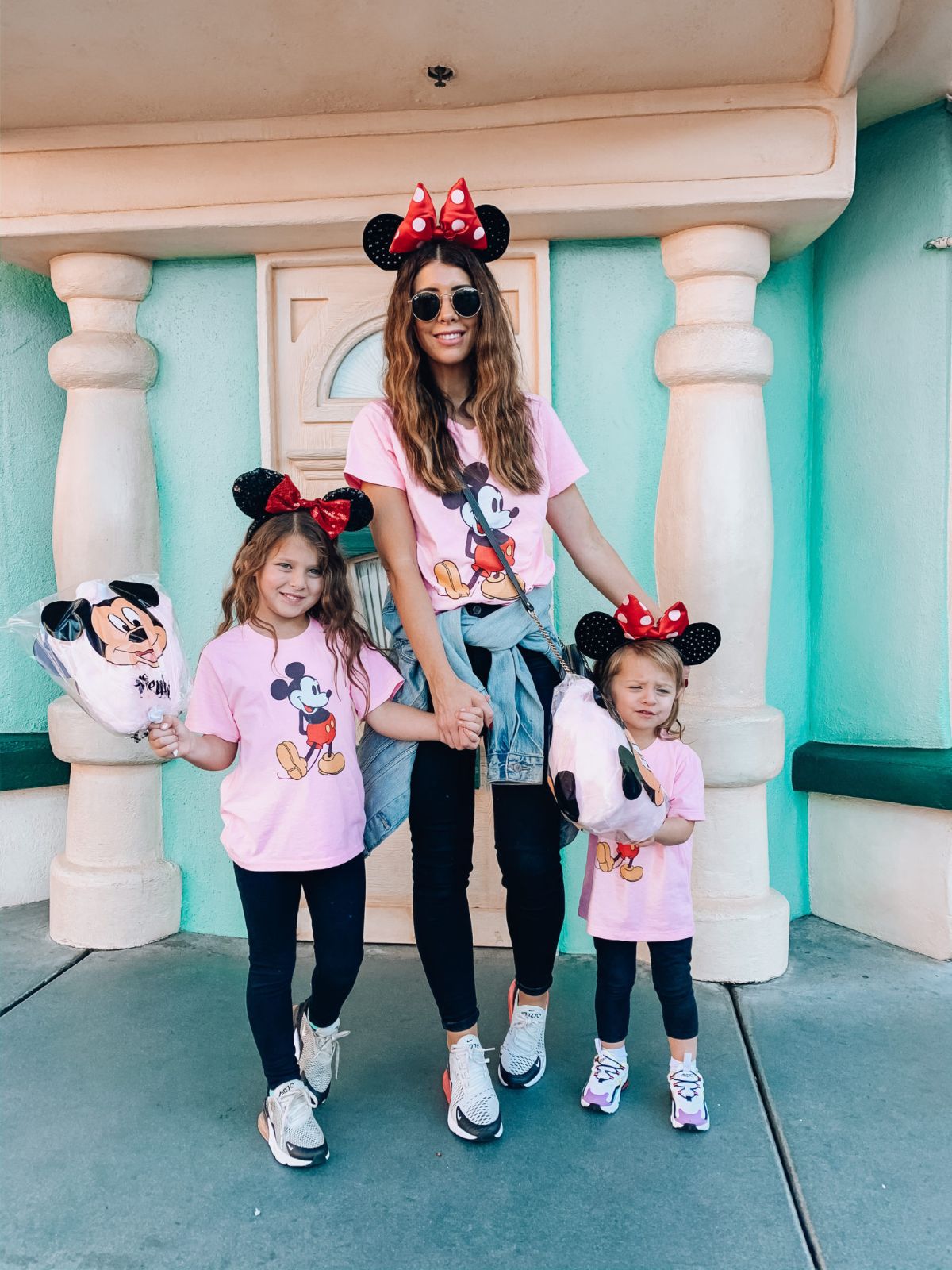 Matching Pink Mickey Shirts