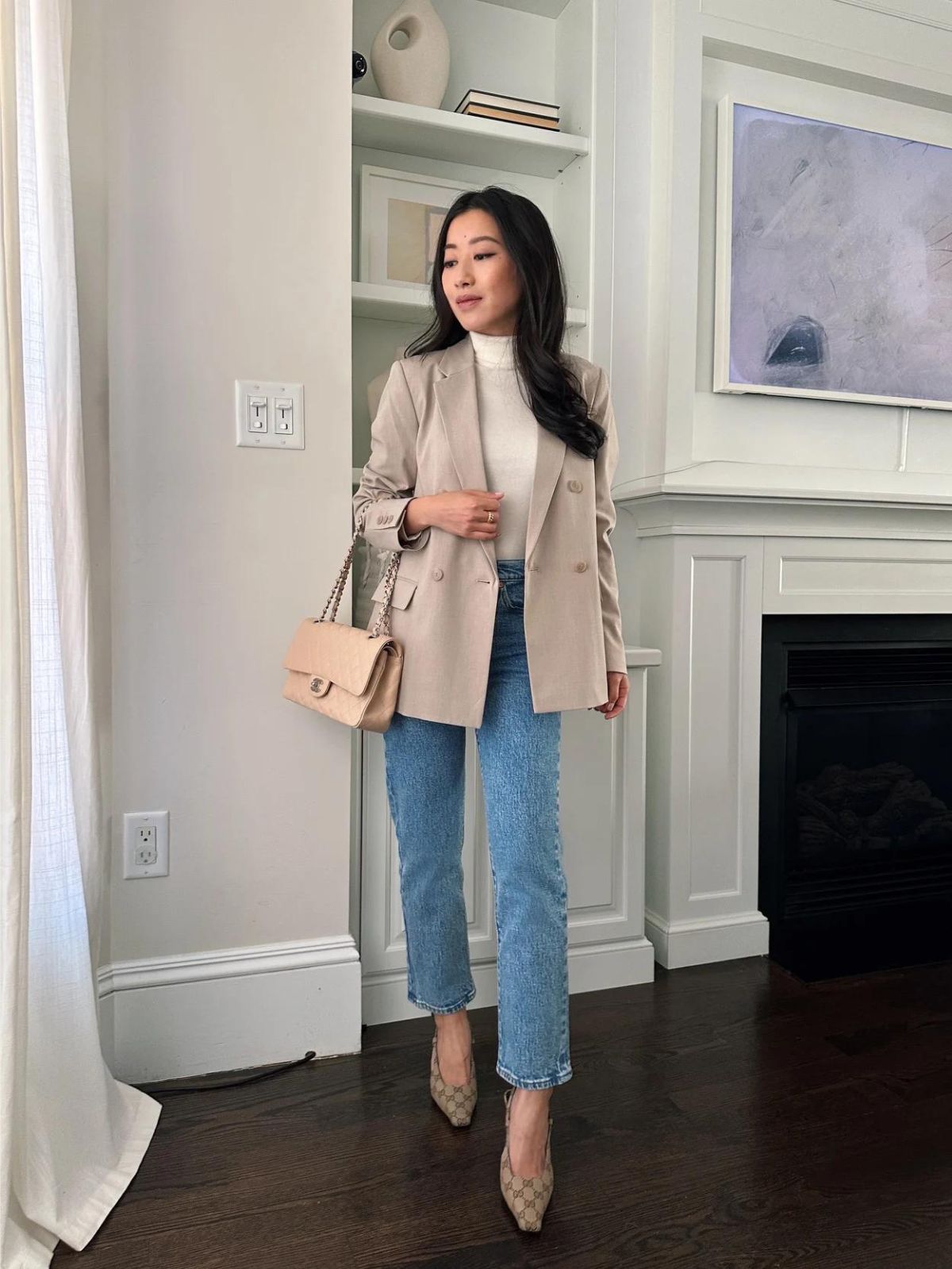 Neutral Color Work Outfit