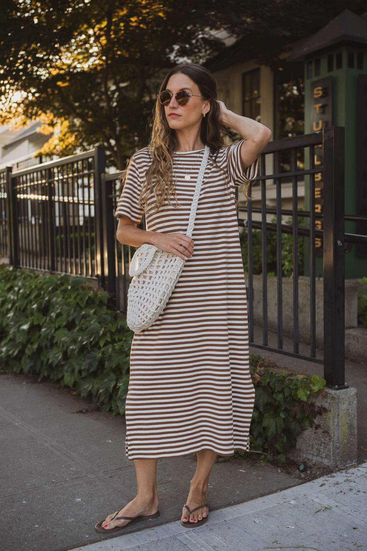 Striped Dress Outfit