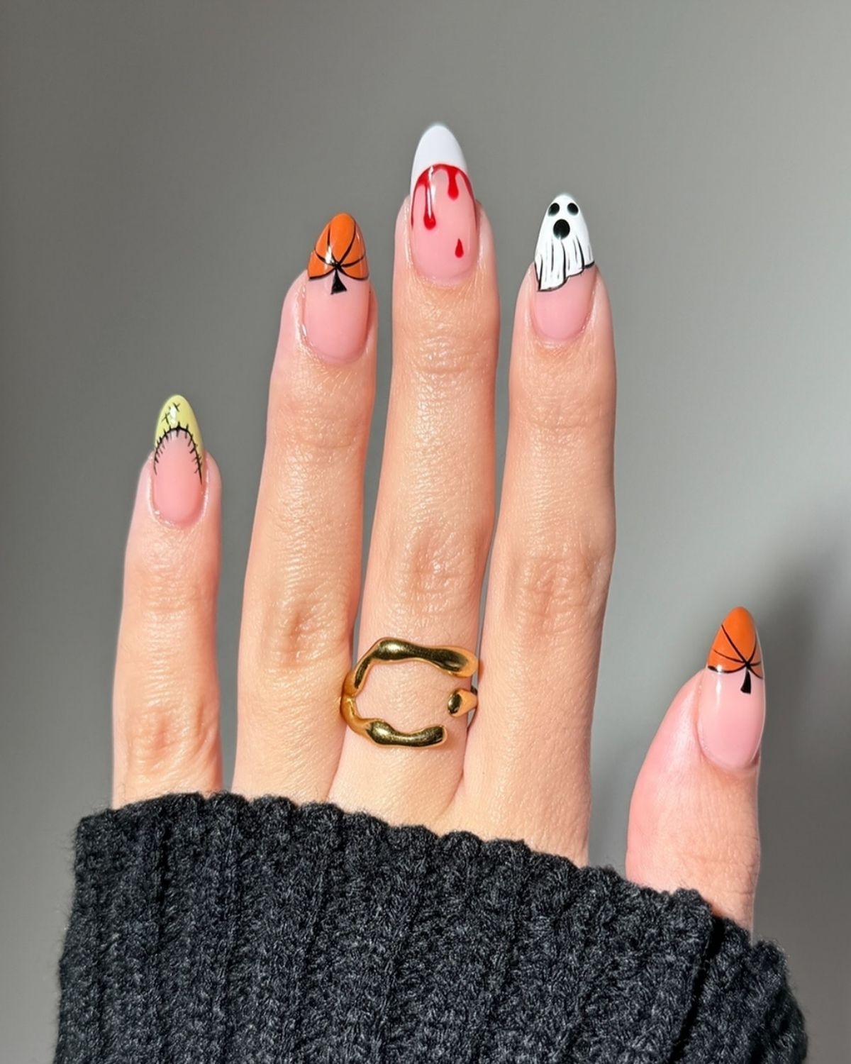 Halloween Tips Nails