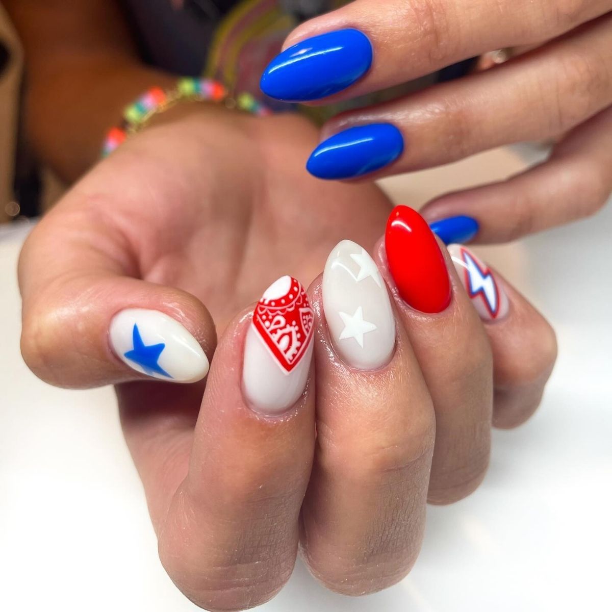 Bandana Nails