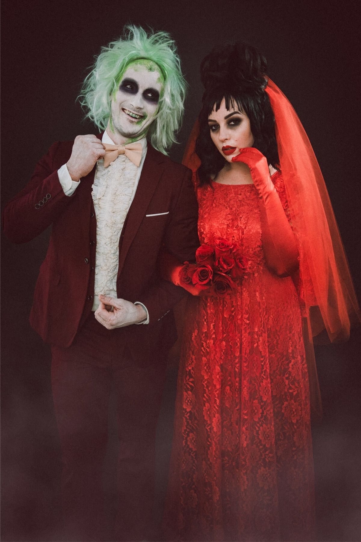Beetlejuice and Lydia Deetz Couples Costume
