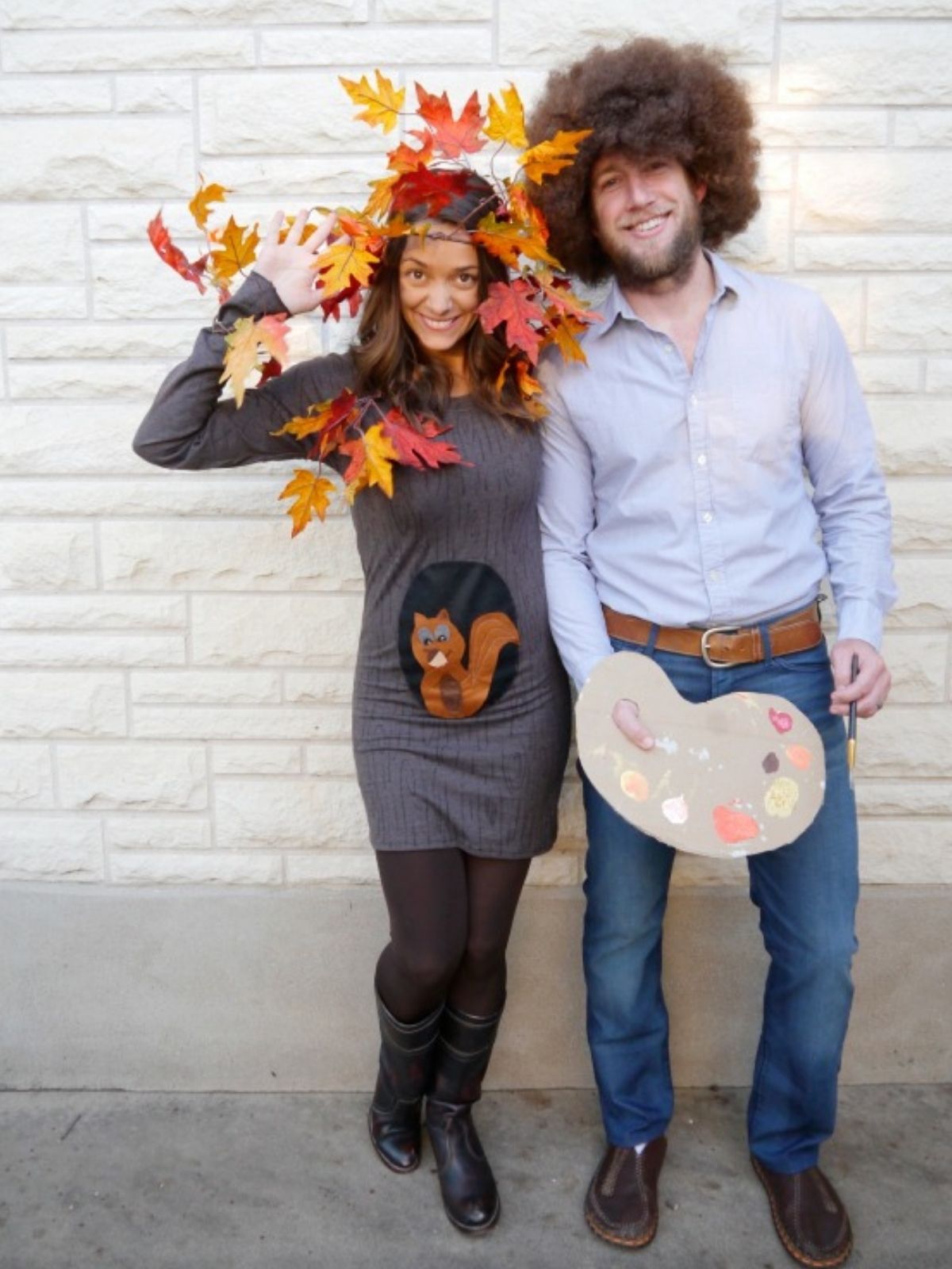 Bob Ross Couples Costume