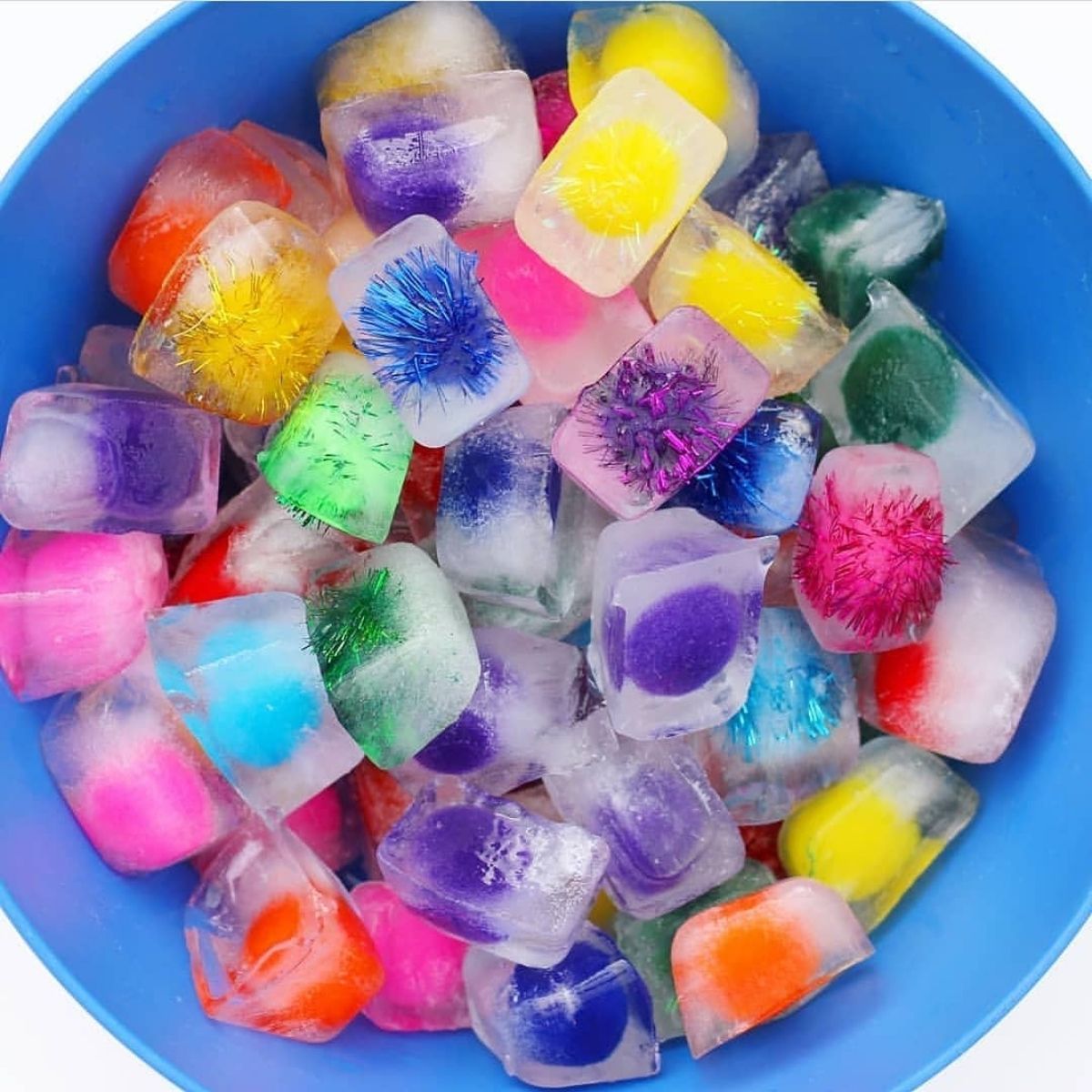 Frozen Pom Poms