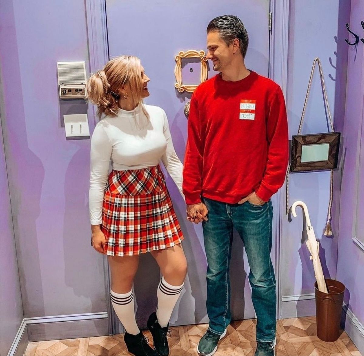 Ross and Rachel Couples Costume