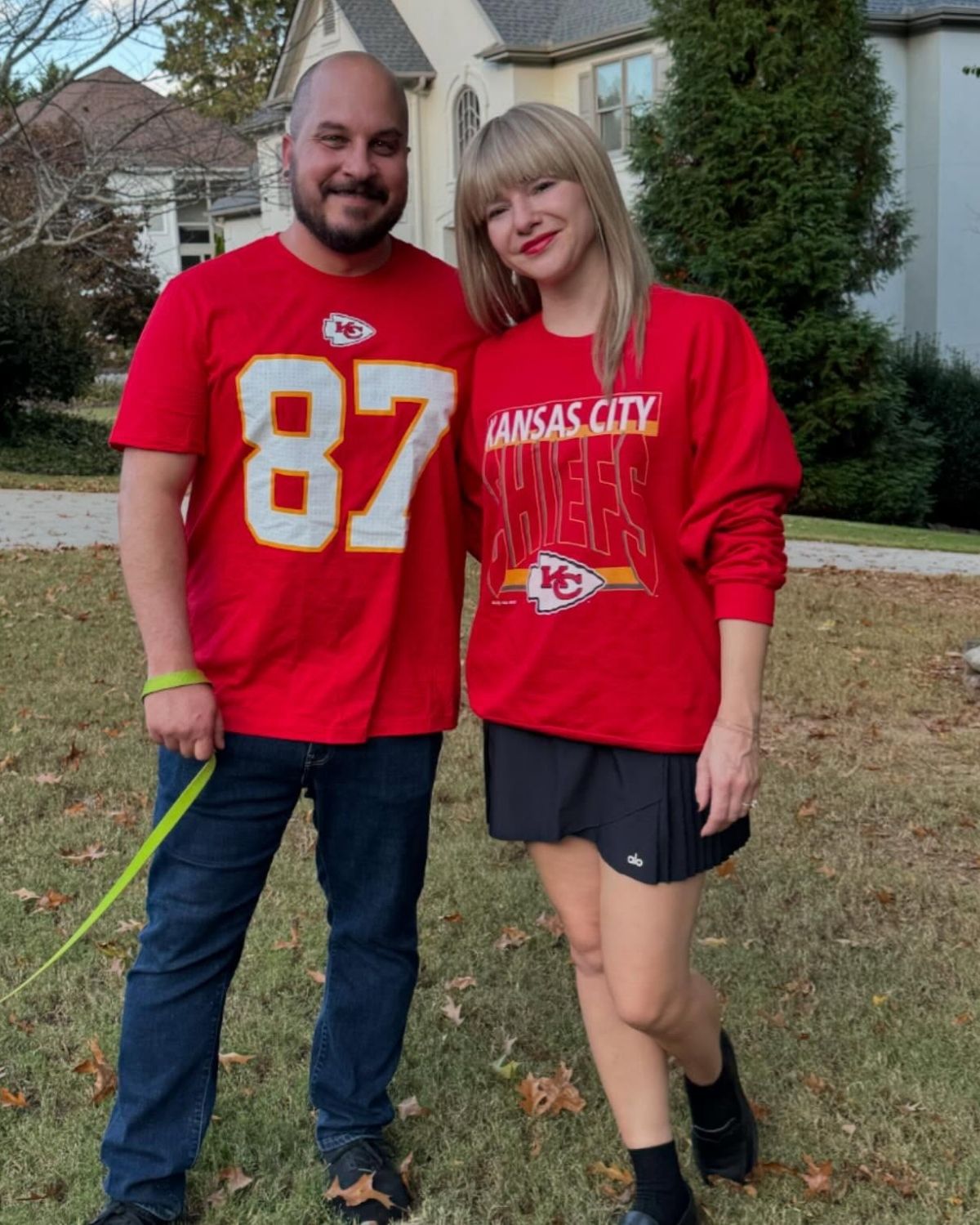Taylor Swift and Travis Kelce Costume Idea