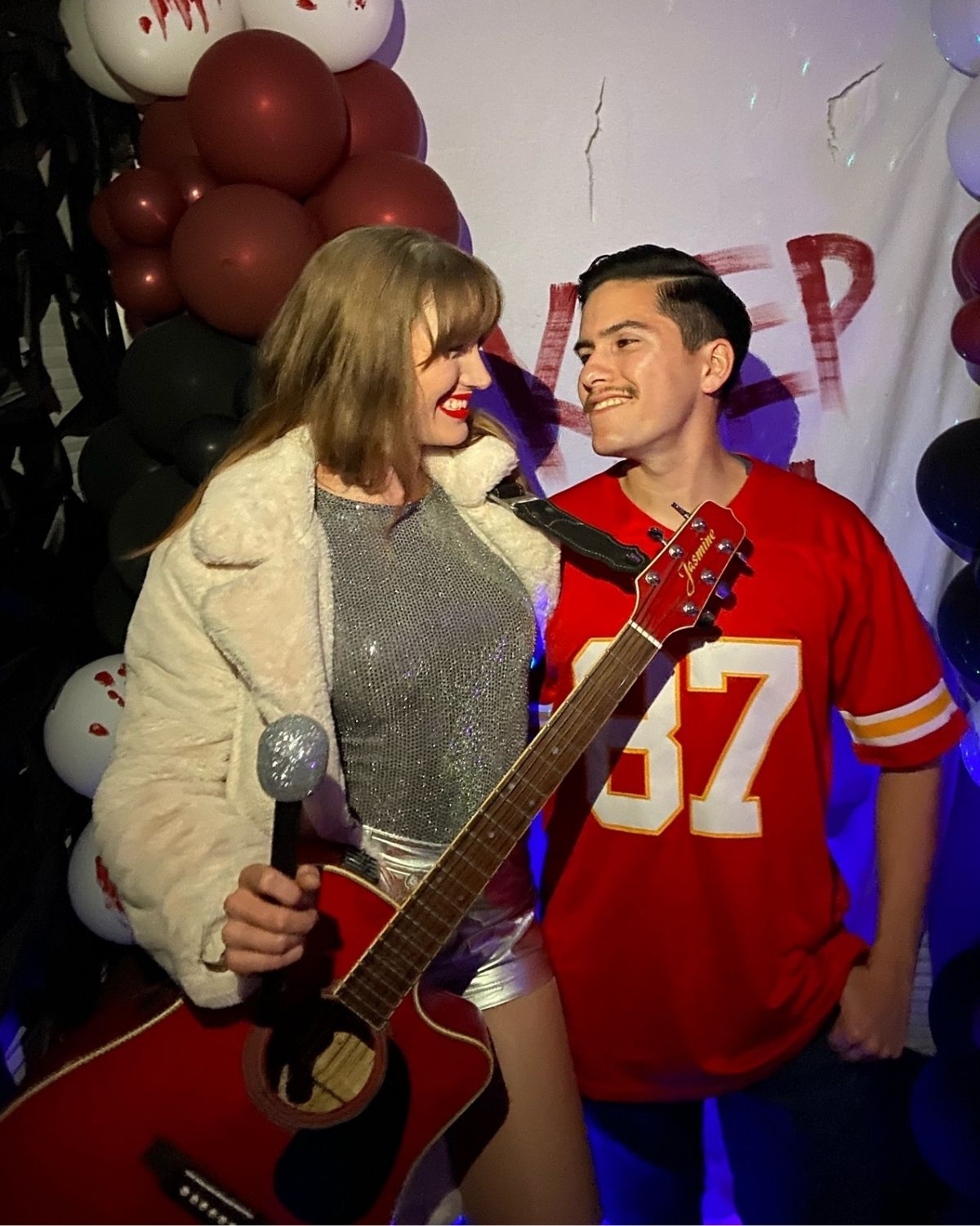 Taylor Swift and Travis Kelce Costumes